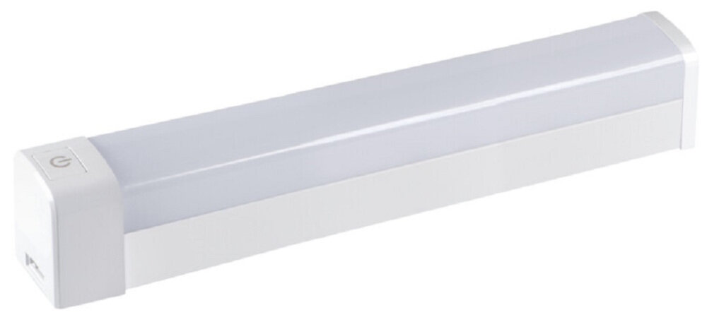 Oprawa KANLUX AKVO 15W-NW-W S Biały elegancka oprawa scienna funkcja oswietleniowa estetyczny stylowy element dekoracyjny niewielkie wymiary 600 x 70 x 57 mm