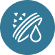 Filtr wody AquaClean oznaczony ikoną