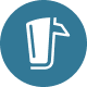 System mleczny LatteGo oznaczony ikoną