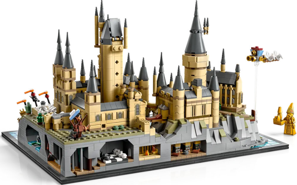 LEGO 76419 Harry Potter Zamek Hogwart i błonia zabawa edukacja rozwój wyposażenie kreatywność