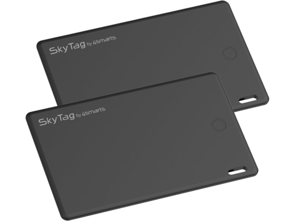 Lokalizator 4SMARTS SkyTag Wallet (2 szt.) grubość bateria czas działania