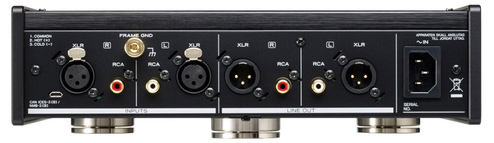 Przedwzmacniacz gramofonowy TEAC PE-505  - dźwięk bez szumów i zakłóceń