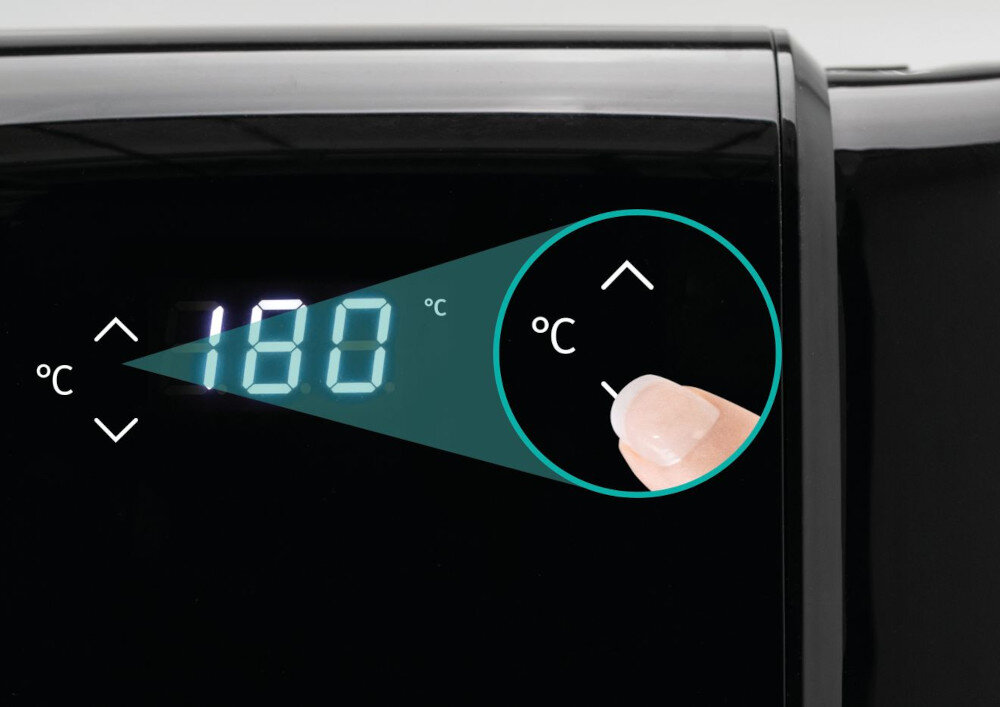Frytkownica beztłuszczowa HISENSE HAF2900D Air Fryer Kontrola temperatury