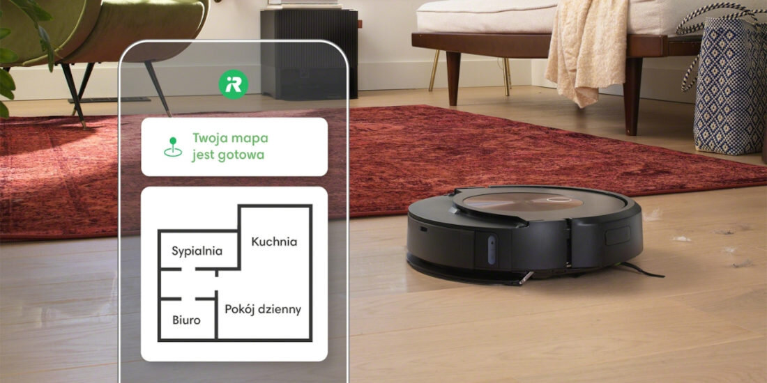 Robot sprzątający IROBOT Roomba Combo J9+ do 10 inteligentnych map