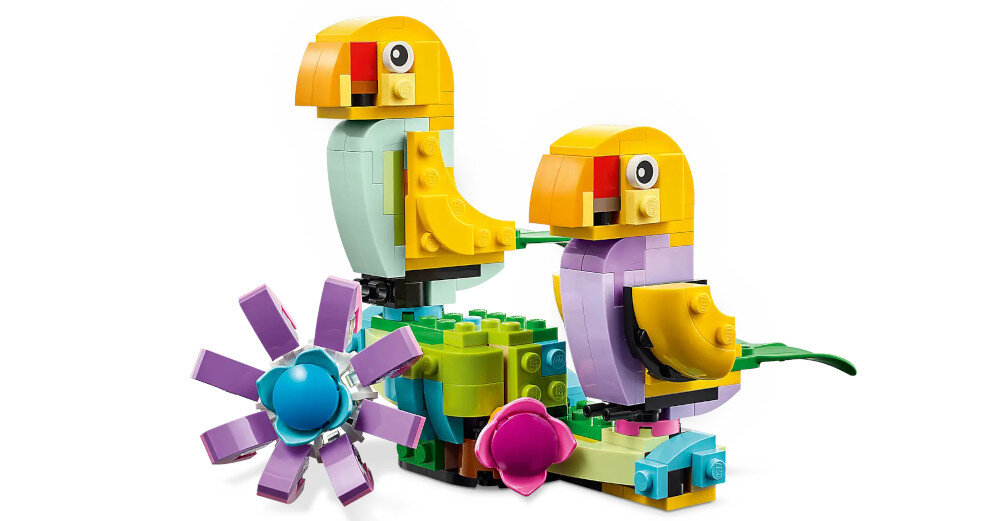 KLOCKI LEGO CREATOR 3IN1 KWIATY W KONEWCE 31149 ptaki