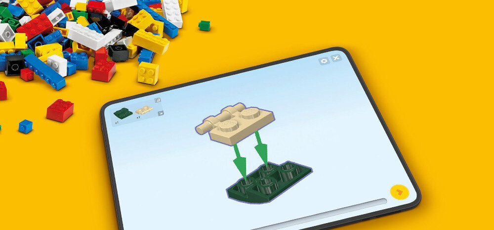 KLOCKI LEGO KWIATY WIŚNI 40725 aplikacja budowa instrukcja postępy zapis