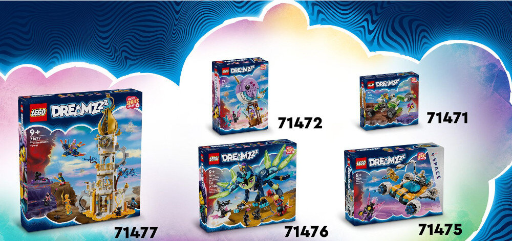 KLOCKI LEGO DREAMZZZ KOSMICZNY SAMOCHÓD PANA OZA 71475 zestawy