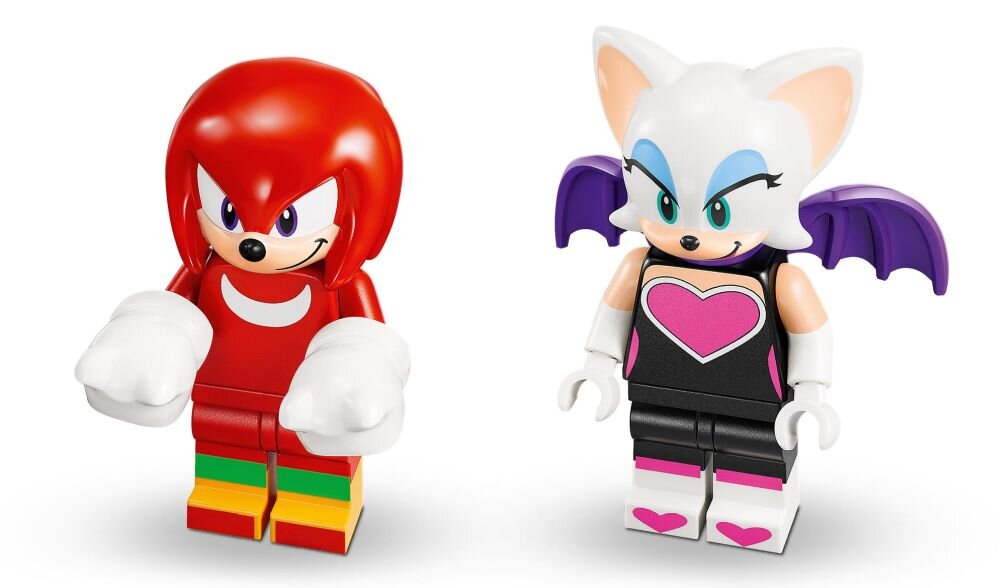 LEGO 76996 Sonic the Hedgehog Knuckles i mech-strażnik   klocki elementy zabawa łączenie figurki akcesoria figurka zestaw  