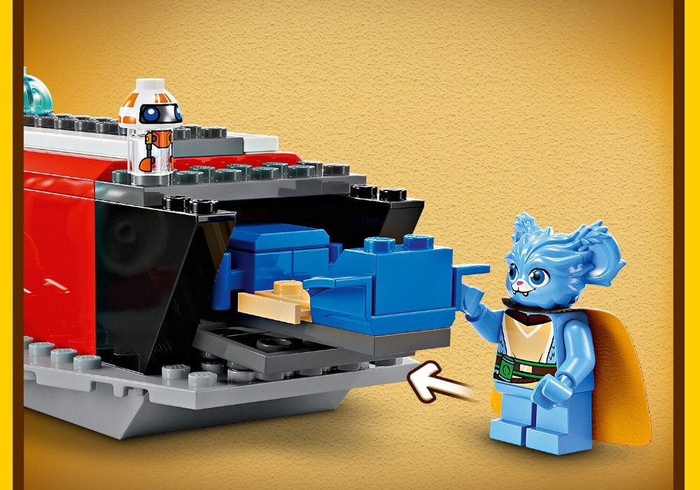 LEGO 75384 Star Wars Karmazynowy Jastrząb zabawa edukacja rozwój wyposażenie kreatywność