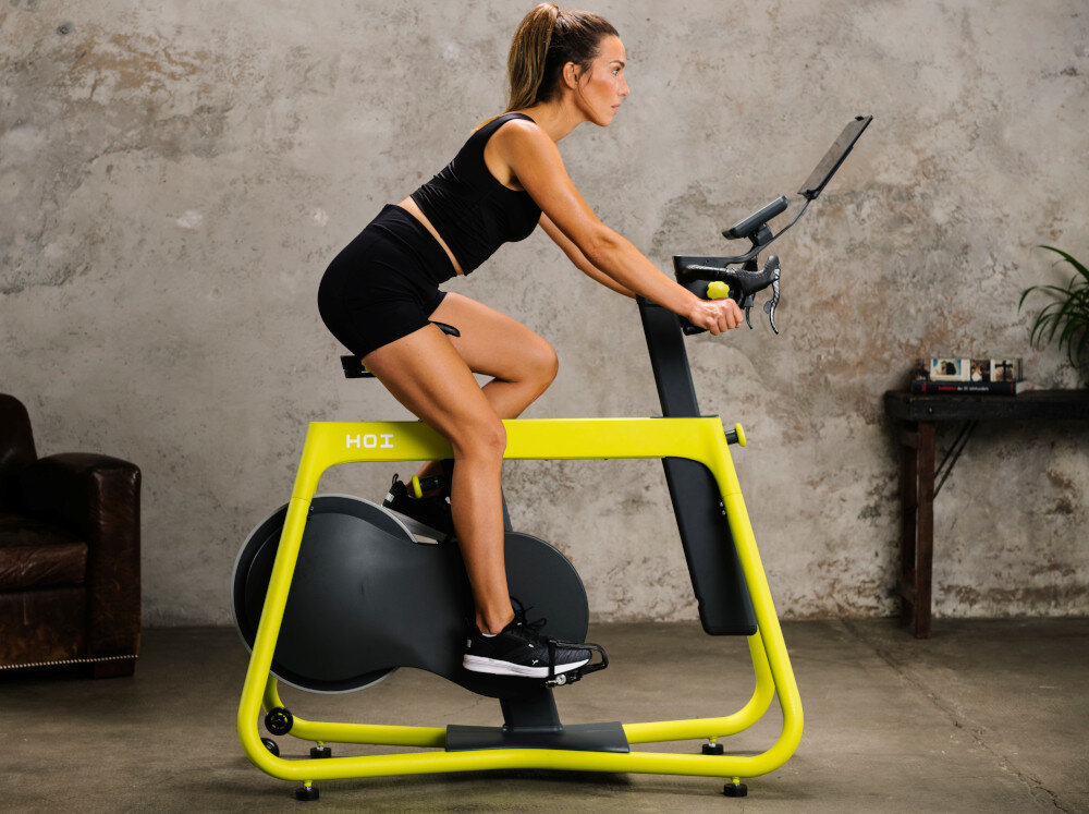 Rower spinningowy KETTLER Hoi Frame+ Szary innowacyjny design wytrzymalosc zaawansowae funkcje efektywne komfortowe treningi w domu w profesjonalnym studiu fitness