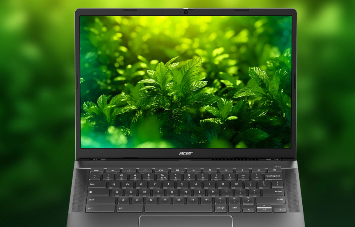 Laptop ACER Chromebook Plus 514 - IPS 1920 x 1200 px ekran przekątna rozdzielczość format powłoka matryca kolory