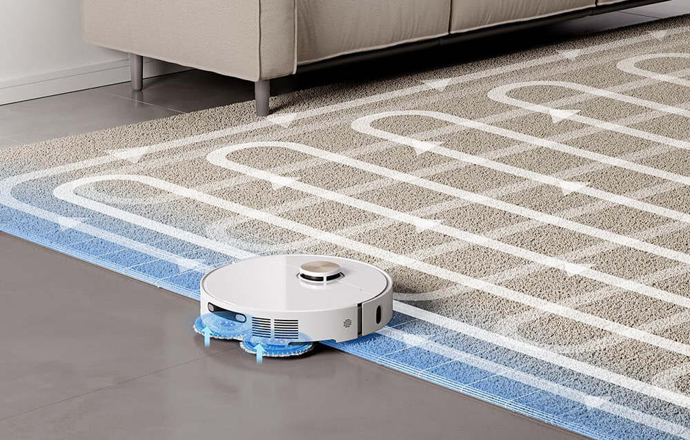 Robot sprzątający DREAME L10s Pro Ultra cztery różne tryby ustawienia preferencje potrzeby mozliwosci tryb Carpet Avoidance tryb Carpet Boost