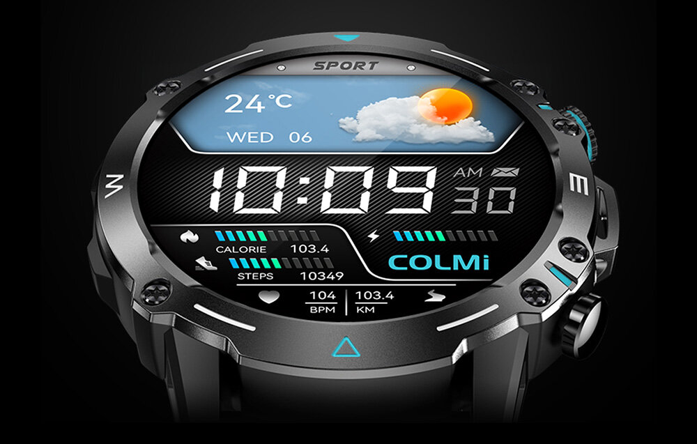 Smartwatch Colmi M42 ekran dotyk amoled 