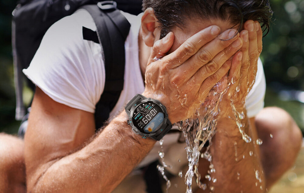 Smartwatch Colmi M42 ekran rozdzielczość ramka konstrukcja wygoda ochrona lekkość