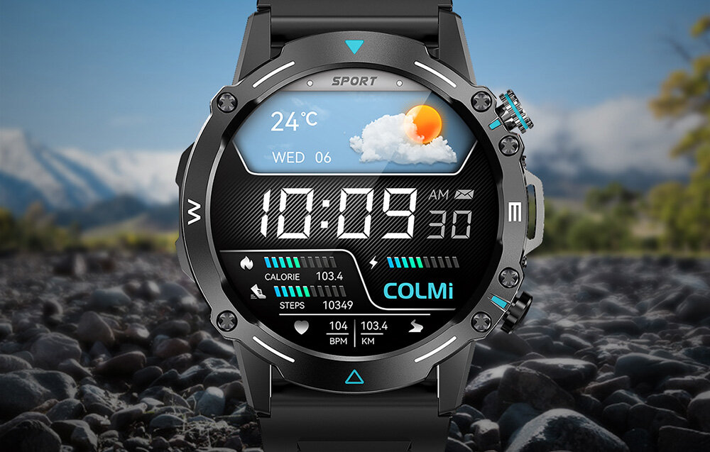 Smartwatch Colmi M42 akumulator pojemność czas pracy działanie 