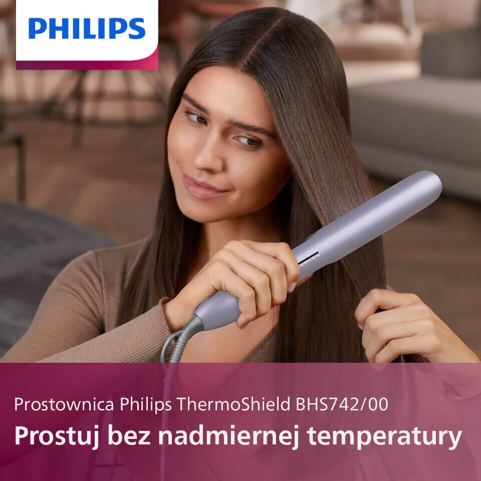 Prostownica Philips TermoShield BHS742/00 dostępna w ofercie Media Expert