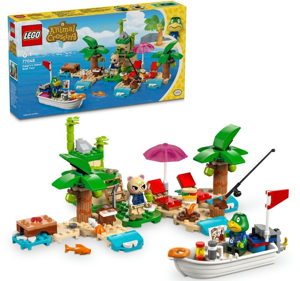 LEGO 77048 Animal Crossing Rejs dookoła wyspy Kappn Zestaw