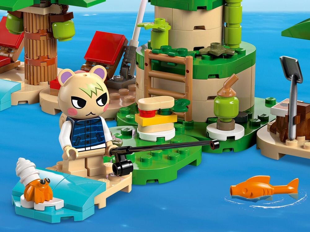 LEGO 77048 Animal Crossing Rejs dookoła wyspy Kappn postacie