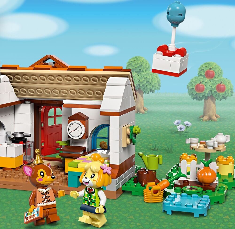 LEGO 77049 Animal Crossing Odwiedziny Isabelle   elementy  