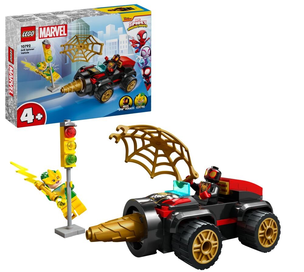 LEGO 10792 Marvel Spider-Man Pojazd wiertłowy   klocki  