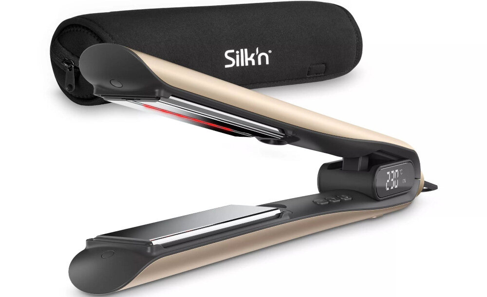 Prostownica SILK'N SilkyStraight SIS1PE1001 zestaw akcesoria komplet wyposażenie
