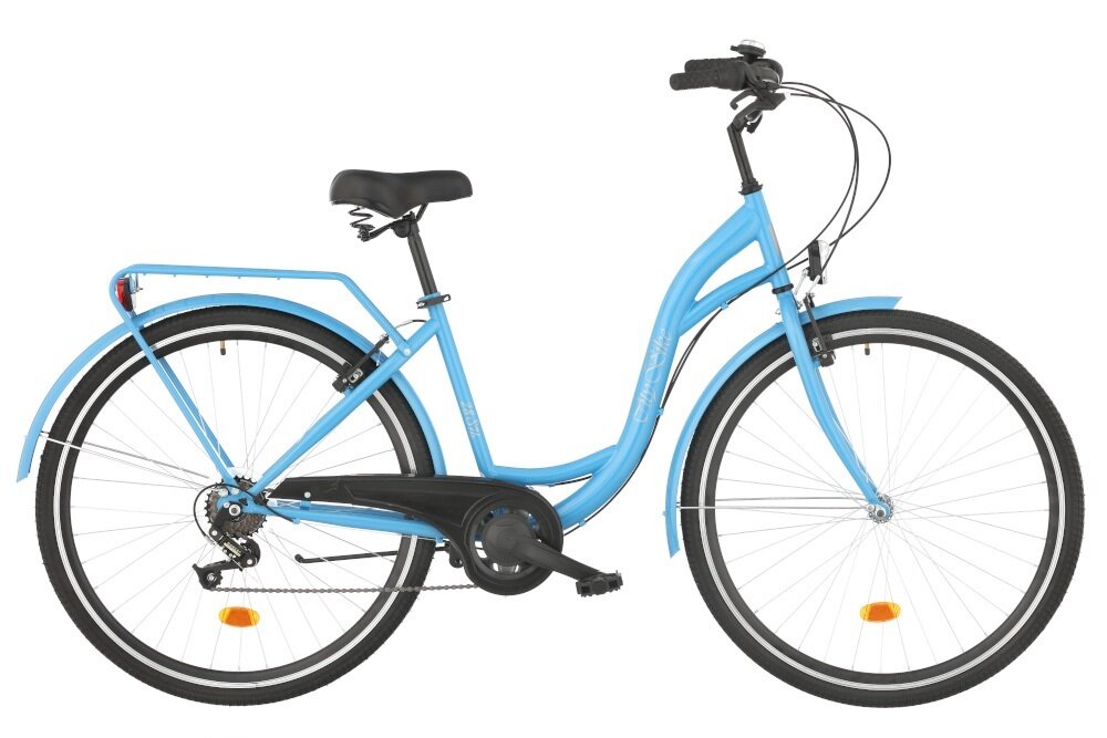 Rower miejski DAWSTAR Citybike S7B 28 cali damski Niebieski la kobiet do codziennych dojazdow do pracy sklepu rekreacyjnych wycieczek praktyczny ekologiczny srodek transportu