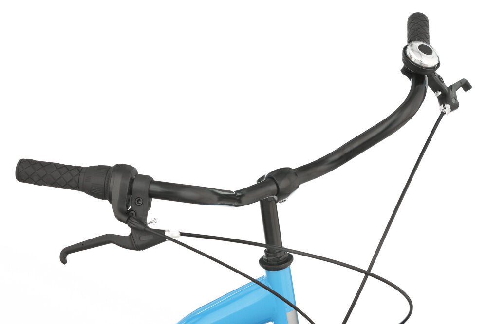 Rower miejski DAWSTAR Citybike S7B 28 cali damski Niebieski kierownica stalowo-aluminiowy wspornik lekka bardzo wytrzymala maksymalna przyczepnosc w kazdych warunkach pogodowych dzwonek