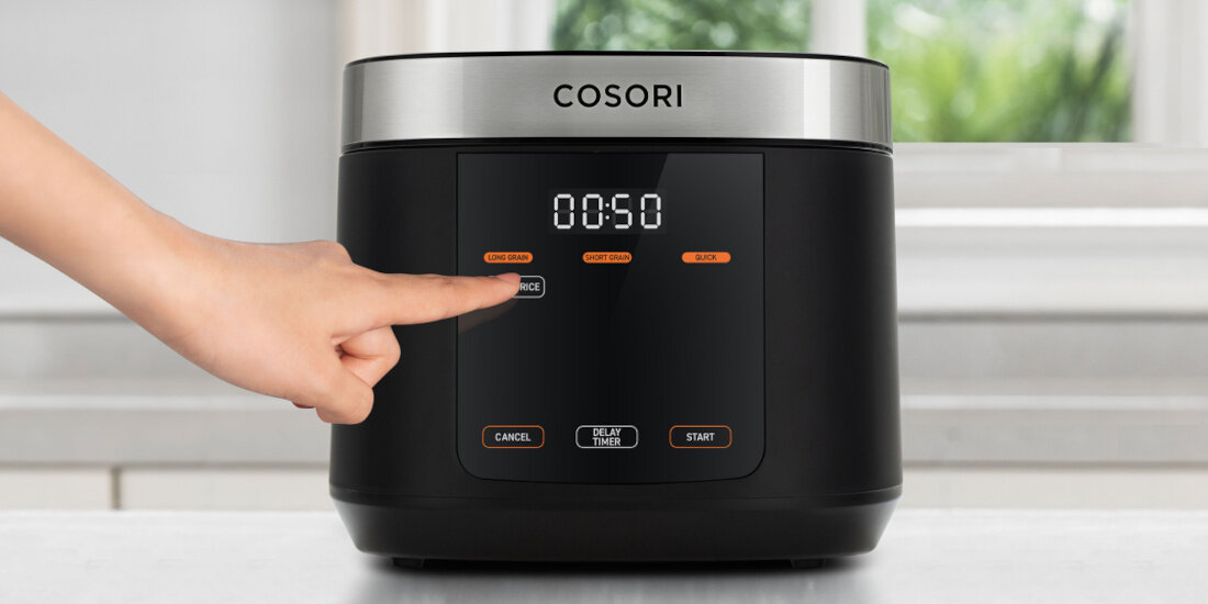 Wolnowar COSORI Slow Cooker CRC-R501-KEU Czarny Łatwe użytkowanie Automatyczne programy oszczędność czas energia
