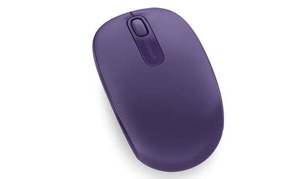 Mysz MICROSOFT Wireless Mobile Mouse 1850 - bezprzewodowe połączenie odbiornik Nano