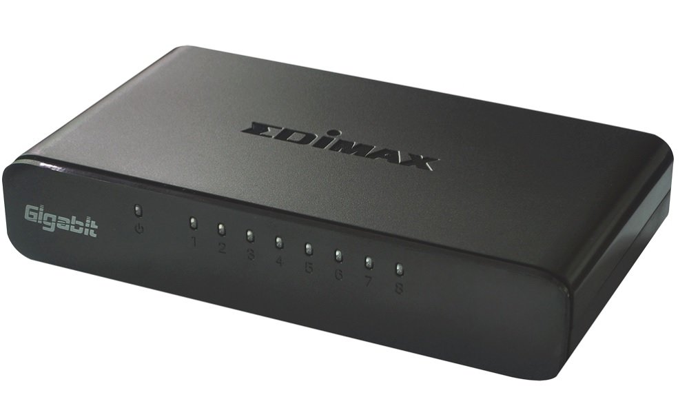 Switch EDIMAX ES-5800G v3 zasilany sieciowo wydajny switch