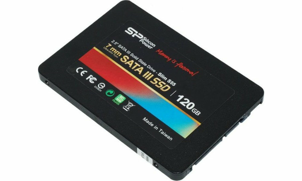 SILICON POWER Slim S55 120GB SSD baner