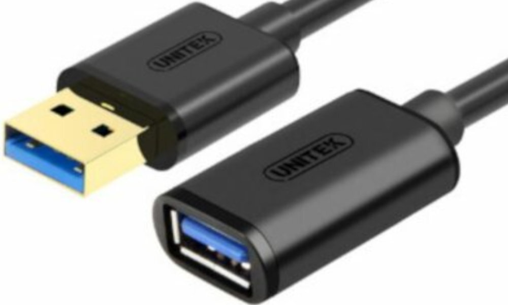 Kabel USB - USB UNITEK lewy