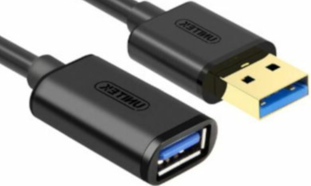Kabel USB - USB UNITEK prawy