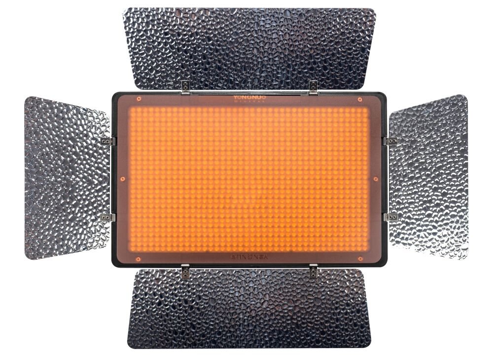 Lampa LED YONGNUO YN1200 WB  barwa jasność zasilanie bateria montaż aparat zdjęcia filmy obsługa regulacja waga led wymiary 