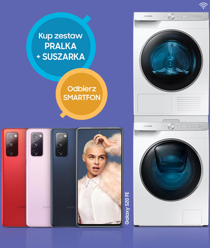 Kup zestaw pralka + suszarka i odbierz telefon