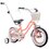 Rower dziecięcy SUN BABY Heart Bike 12 cali dla dziewczynki Morelowy