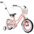 Rower dziecięcy SUN BABY Heart Bike 12 cali dla dziewczynki Morelowy