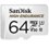 Karta pamięci SANDISK microSDXC 64GB