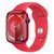 APPLE Watch 9 GPS + Cellular 45mm koperta z aluminium (czerwony) + pasek sportowy M/L (czerwony)