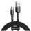 Kabel USB - Micro USB BASEUS Cafule CAMKLF-CG1 2 m Czarno-szary