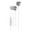 Słuchawki dokanałowe XMUSIC AEP301S Srebrny