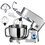 Robot kuchenny planetarny KOLIBER Robomax X-3200-W 3200W Srebrny