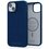Etui NJORD BY ELEMENTS Suede Comfort+ MagSafe do Apple iPhone 15 Plus Niebieski
