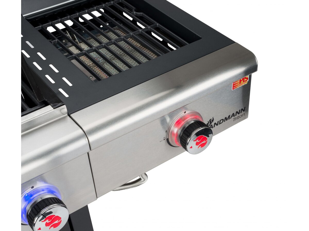 Landmann Gasgrill Triton Maxx Pts 2.1 Grill gazowy LANDMANN Triton maxX PTS 2.1 12916 10.9 kW 44 x 48 cm cena