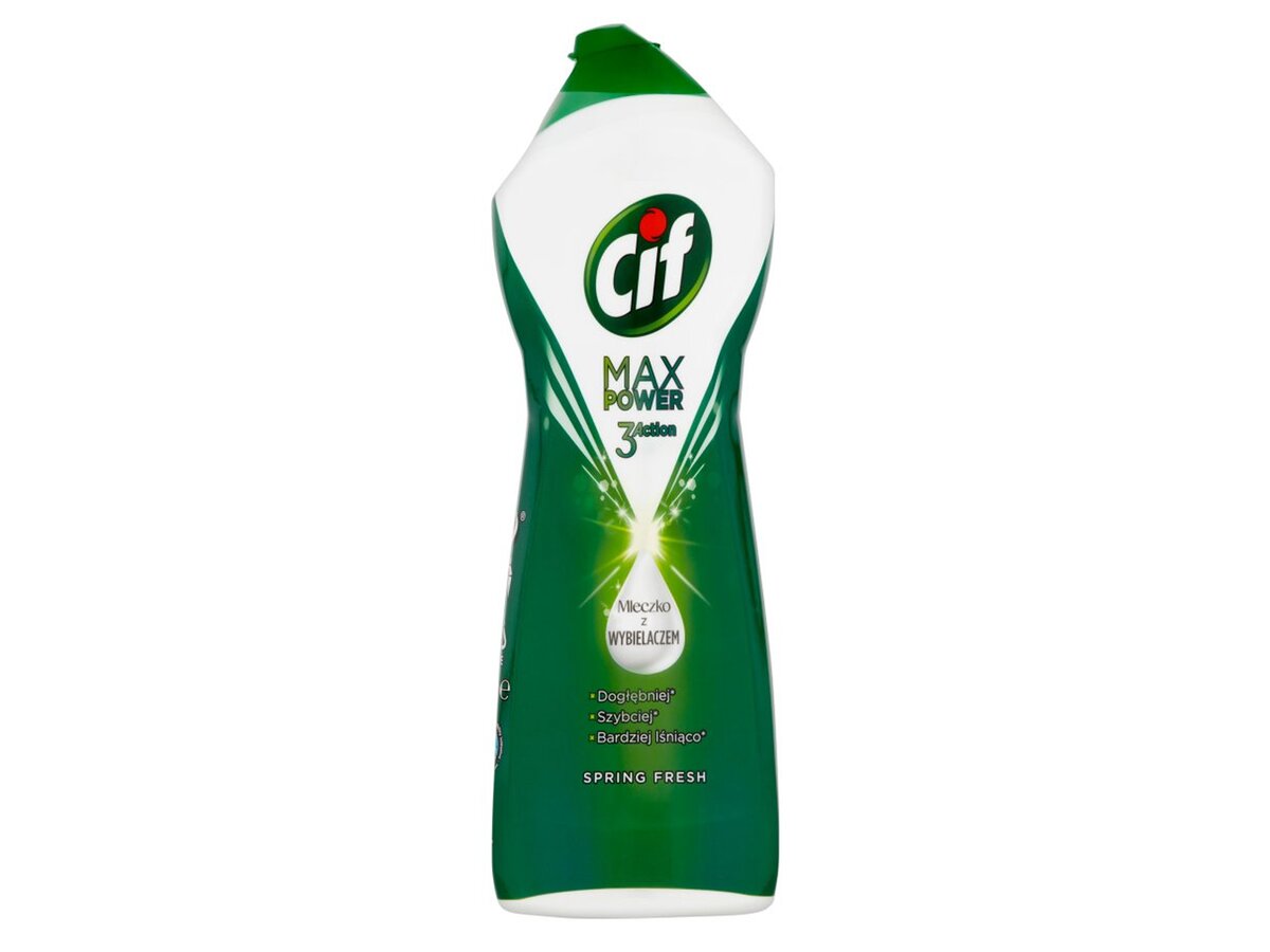 Mleczko do czyszczenia CIF Max Power Spring Fresh 1000 ml cena, opinie