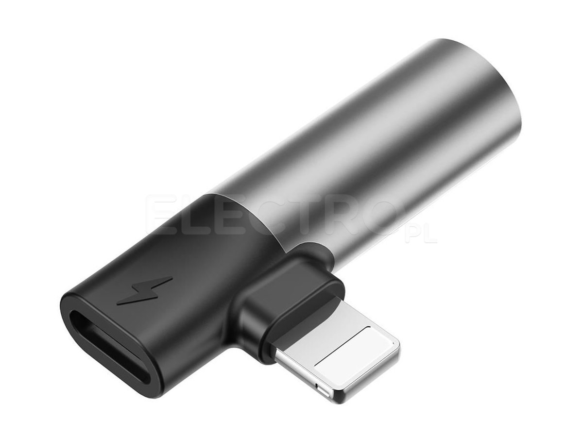 Adapter 2x Lightning Jack 3.5 mm BASEUS cena, opinie, dane techniczne