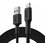 Kabel USB - Lightning GREEN CELL PowerStream 2 m Czarny
