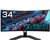 Monitor GIGABYTE GS34WQC 34 3440x1440px 120Hz 1 ms Curved