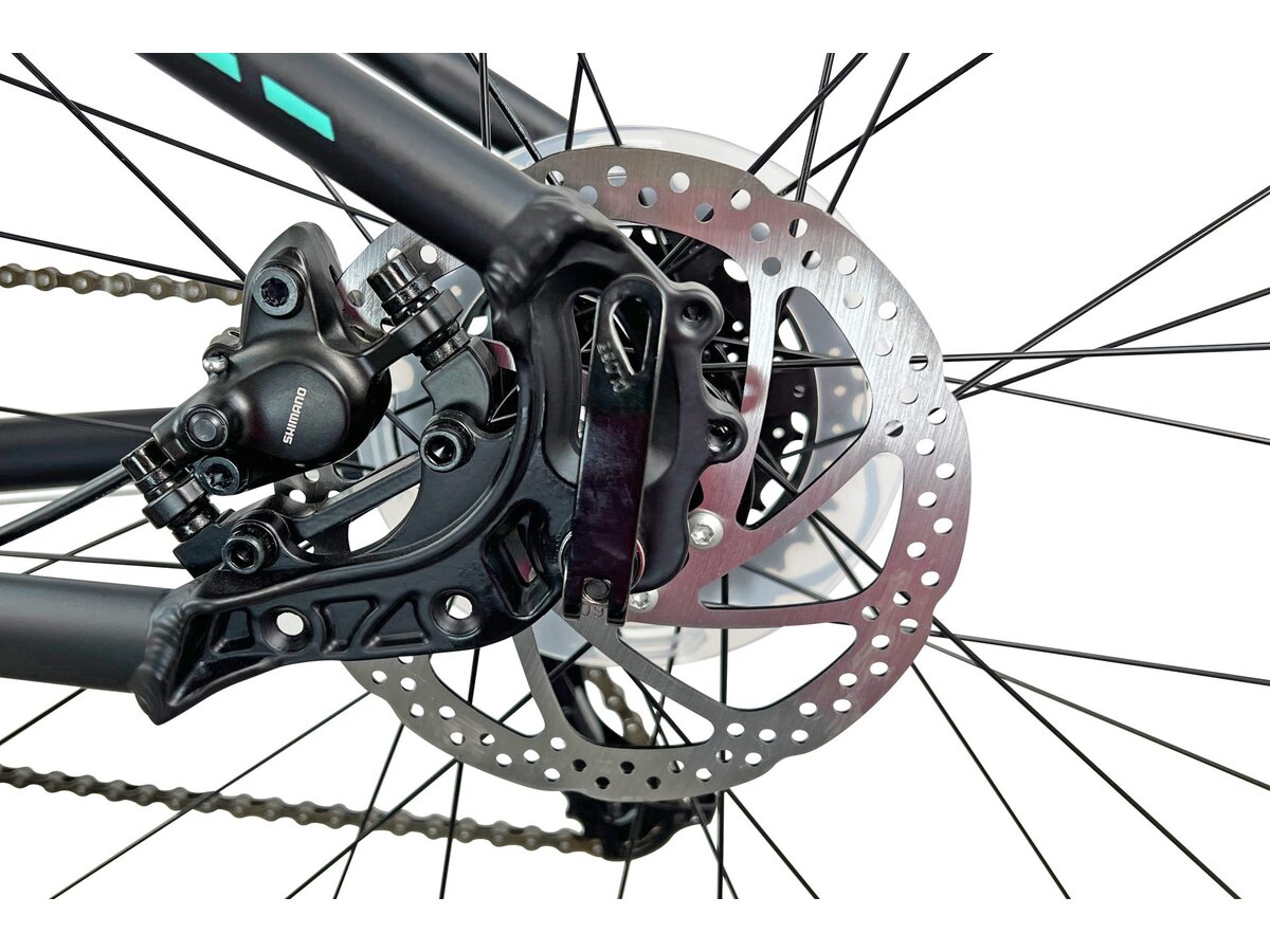 Rower crossowy INDIANA XCross 3.0 D15 damski Czarnoturkusowy cena