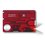 Niezbędnik VICTORINOX Swiss Card Lite Ruby 0.7300.T Czerwony